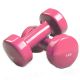 Haltère Rose 4 kg, la paire - Fitness - Exercices Pilates