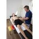 Mise en situation avec professionnel Ventouse jaune en silicone Original - Bellabambi - Ventouse en massage - Relaxation sport