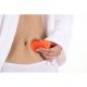 Mise en situation Ventre Ventouse orange en silicone Original - Bellabambi - Ventouse massage - Relaxation Sport
