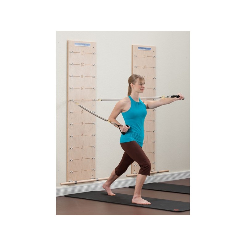 Mise en situation Planche avec ressorts pour Pilates/Pilates Springboard + DVD/Exercices Pilates