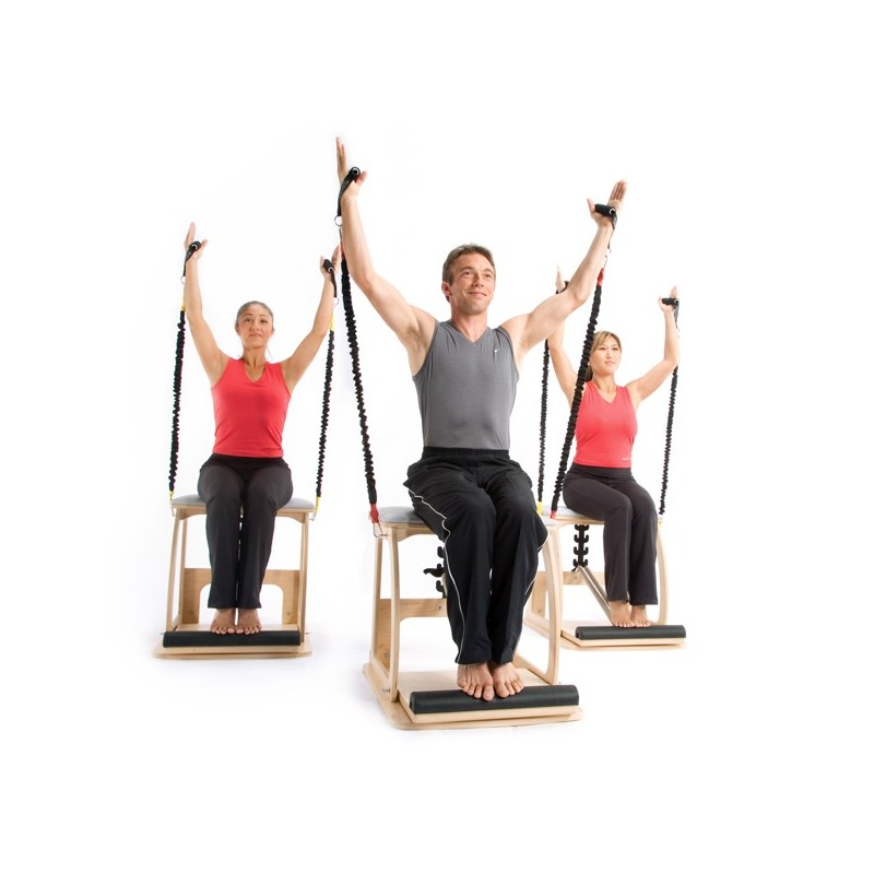 Cours Pilates / Mise en situation Chaise Pilates Exo Chair Single Pedal / Exercices Pilates / Sport Pilates 