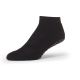 Chaussettes antidérapantes de Pilates BASE 33™ Lowrise noir