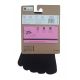 Packaging chaussettes antidérapantes Toesox® Full Toe Elle Noir