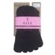 Emballage chaussettes antidérapantes Toesox® Full Toe Elle Noir