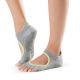 Chaussettes Pilates Toesox® Half Toe Bellarina Heather grey