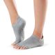 Chaussettes Pilates Toesox® Half Toe Lowrise Heather grey
