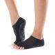 Chaussettes Pilates Toesox® Half Toe Luna Noir