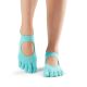 Chaussettes antidérapantes de  Pilates Toesox® Full Toe Bellarina Aqua