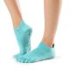 Chaussettes Pilates Toesox® Full Toe Lowrise Aqua