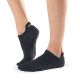 Chaussettes Pilates Toesox® Full Toe Lowrise Noir