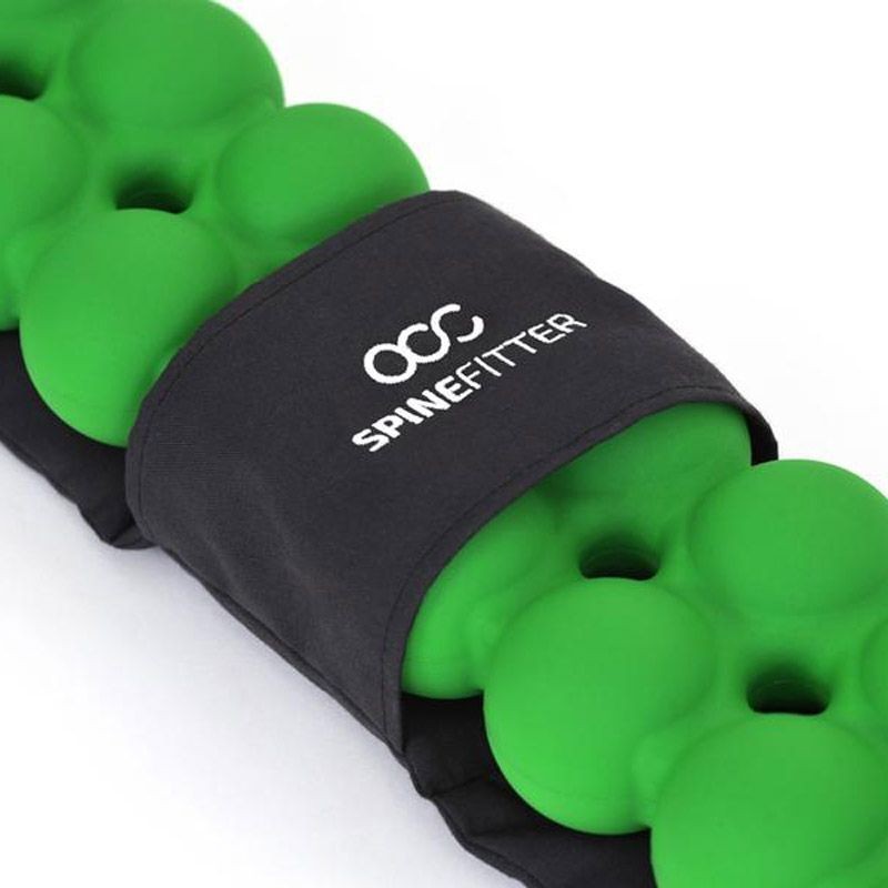 Logo de la compresse de lin LINUM pour SPINEFITTER by SISSEL® vert