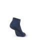 Chaussettes antidérapantes de Pilates BASE 33™ Lowrise vue de derrière Navy