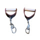 Leather Handles (cuir) - la paire