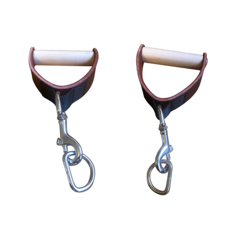 Leather Handles (cuir) - la paire