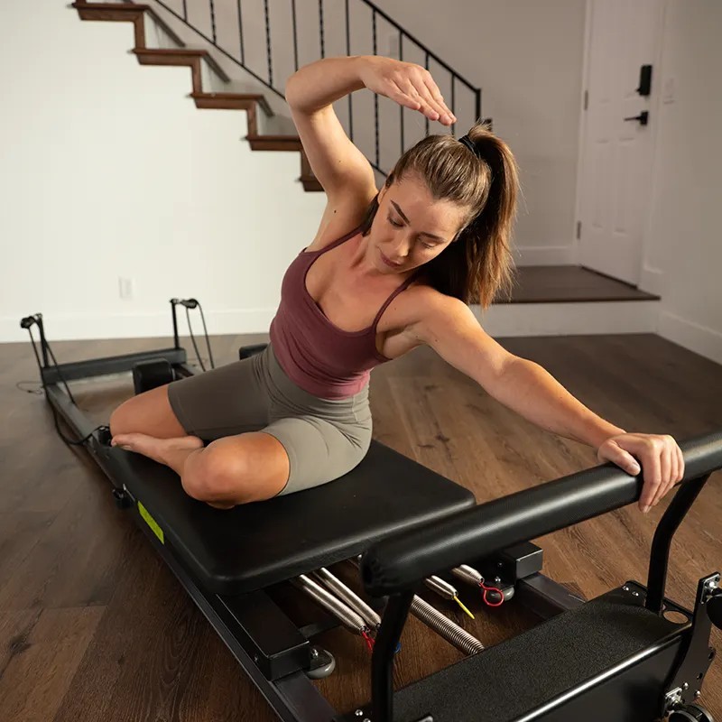 Metro™ IQ® Reformer | Rangement horizontal | Balanced Body®