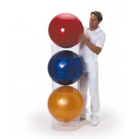 Rangement Ballons Gym - Cerceaux de rangement, set de 3 - Accessoire Pilates