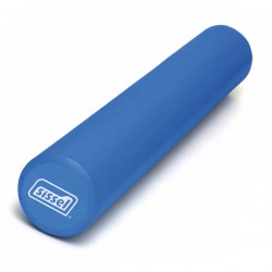 Pilates Roller Pro bleu - Rouleau de mousse pour Renforcement Musculaire 100 cm - Exercices Pilates - Résistant à l'effort