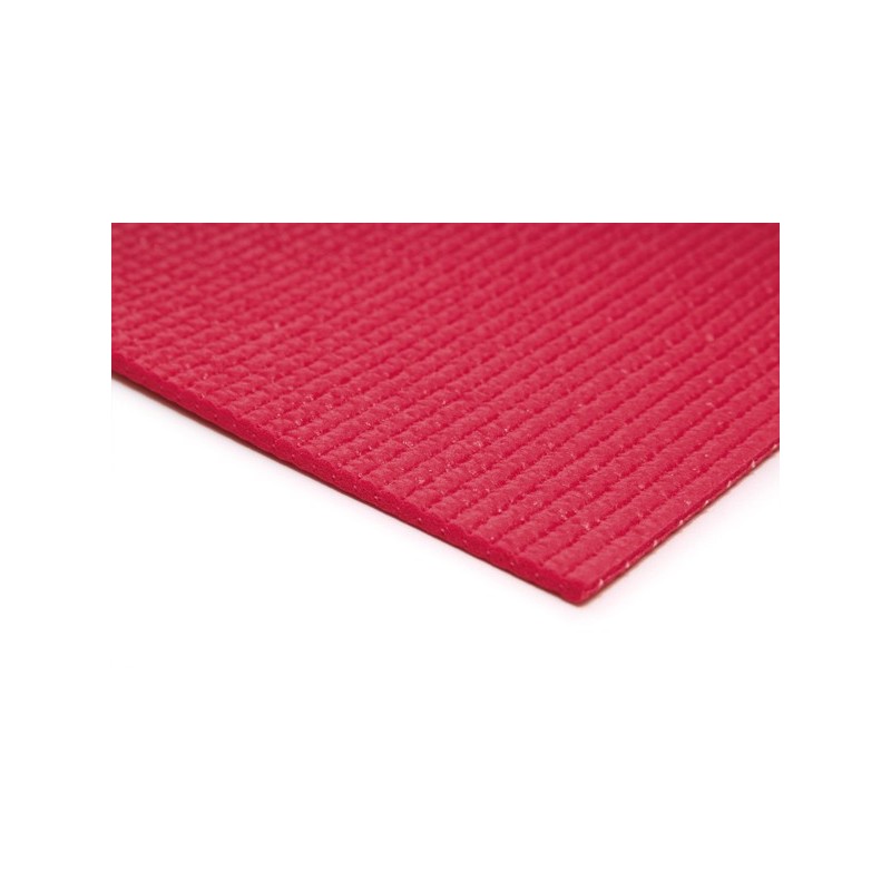 Détails Tapis Mat de Yoga anti-dérapant - Fuschia - Exercices Pilates - Sport Pilates