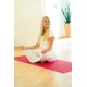 Mise en situation Tapis anti-dérapant de Yoga - Fuschia - Exercices Pilates