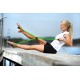 Mise en situation assise Pilates Core Trainer SISSEL® - Elastique résistant pour musculation - Exercices Pilates