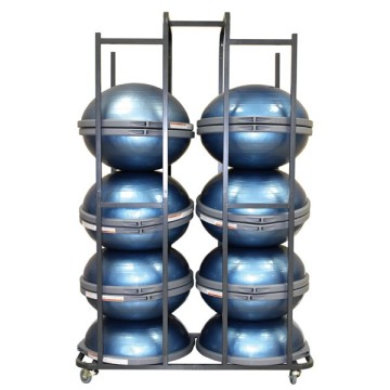 Mise en situation Bosu Club Rack - Rangement Bosu - Accessoire Pilates - Exercices Pilates