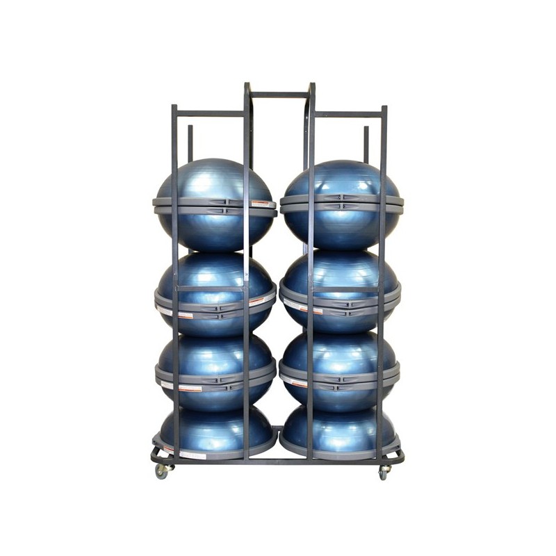 Mise en situation Bosu Club Rack - Rangement Bosu - Accessoire Pilates - Exercices Pilates
