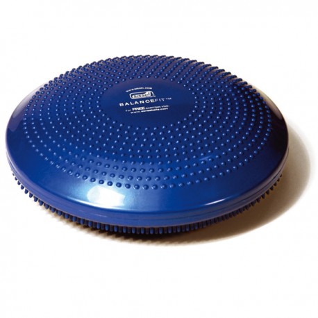 BALANCEFIT bleu - Plateau gonflé d'air - Multifonctionnel - Exercices Pilates