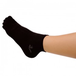 Chaussettes Pilates taille S/M avec orteils - Chaussettes antidérapentes - Chaussettes Pilates - Chausettes à Orteils