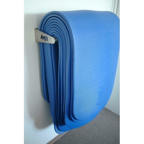 Support Mural pour Tapis de gym - Tapis de Gymnastique - Rangement Tapis