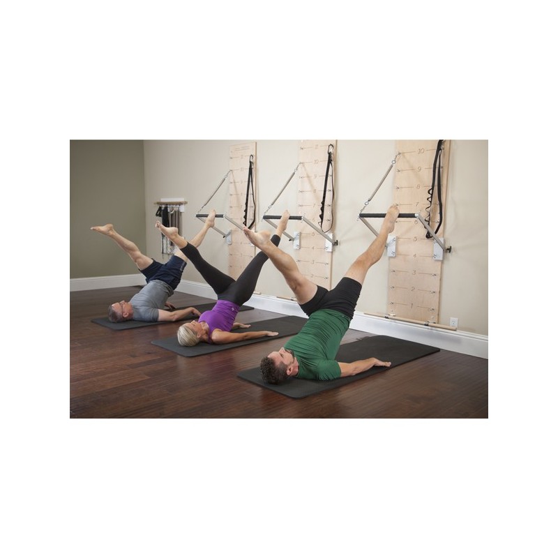 Mise en situation Barre pour Machine Pilates sur Springboard/Push trough bar + 2 ressort (Medium)/Exercices Pilates/Cours de Pil