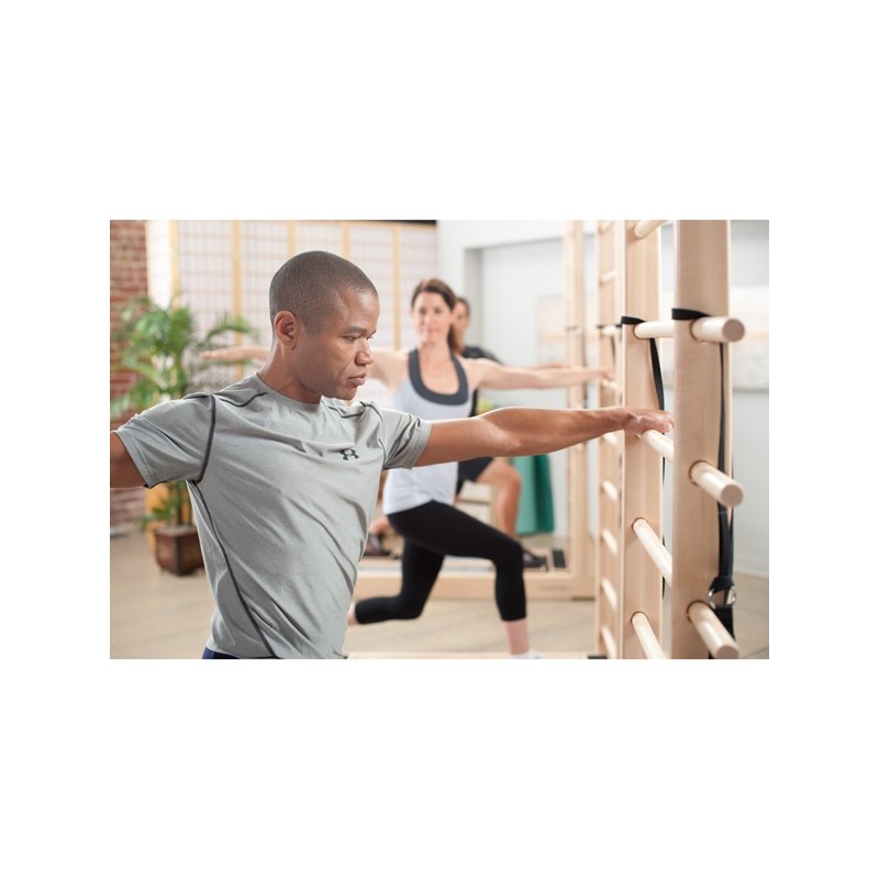 Mise en situation CoreAlign™ avec Espalier free standing/Exercices Pilates/Sport Pilates