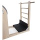 Plateau pieds vertical pour Machine Pilates/Padded Foot Plate Vertical - Ladder Barrel/Exercices Pilates