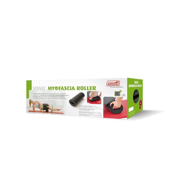 Packaging Rouleau Fasciathérapie Myofascia Roller - Exercices Pilates - Massage et Relaxation