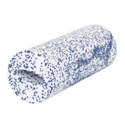 Rouleau Fasciathérapie SOFT Myofascia Roller Blanc Paillettes - Exercices Pilates - Massage et Relaxation