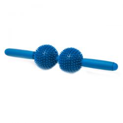 Boules de massage Spiky Twin Roller - Rouleau massage - Exercices Pilates - Relaxation
